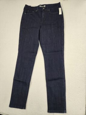 Seven7 Navy Skinny Jeans